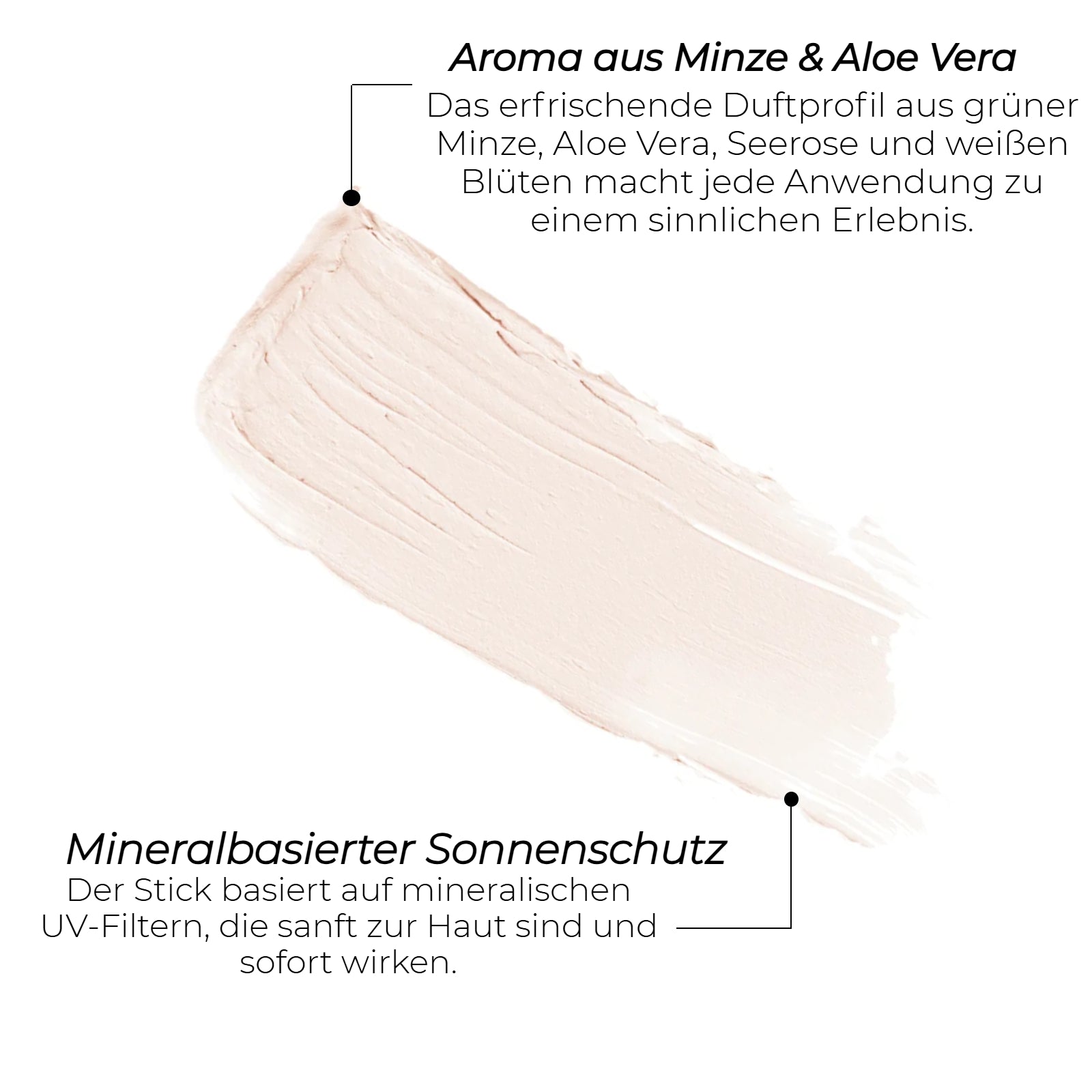 Sonnenschutz SPF50 Stick, nicht getönt MIAMI EDITION