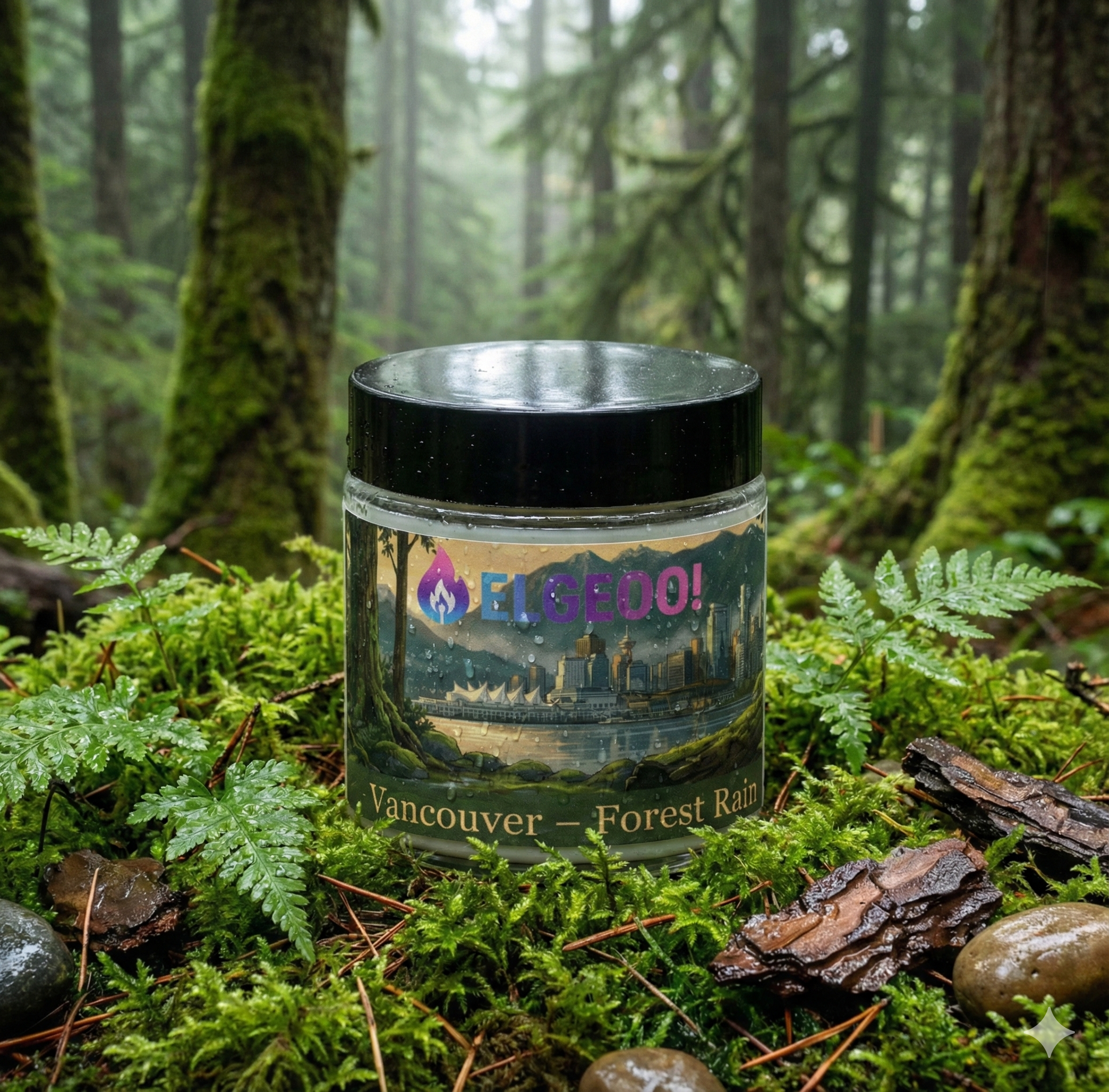 Vancouver Forest Rain - Moos Duftkerze