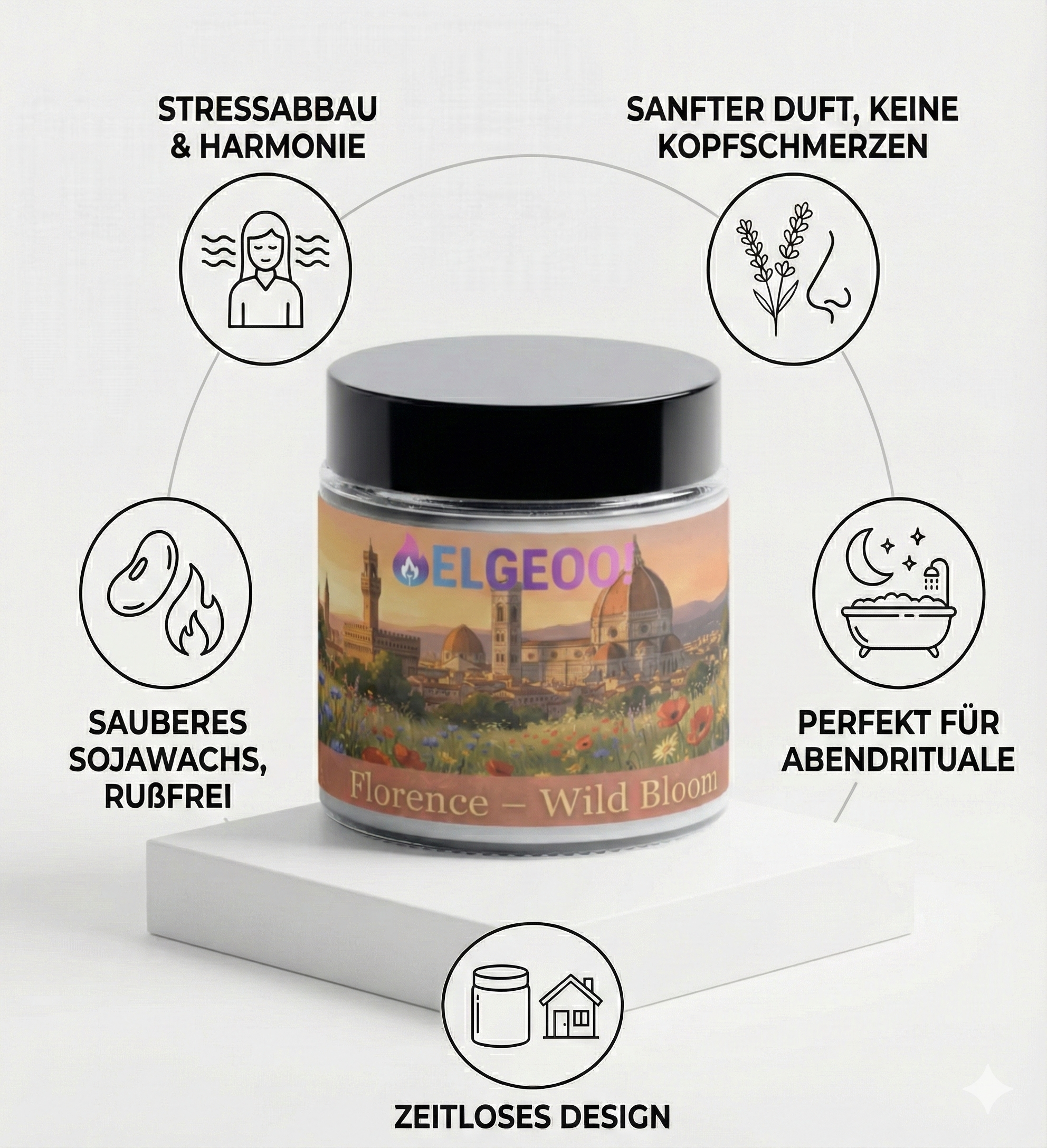 Florence Wild Bloom - Wildblume Duftkerze