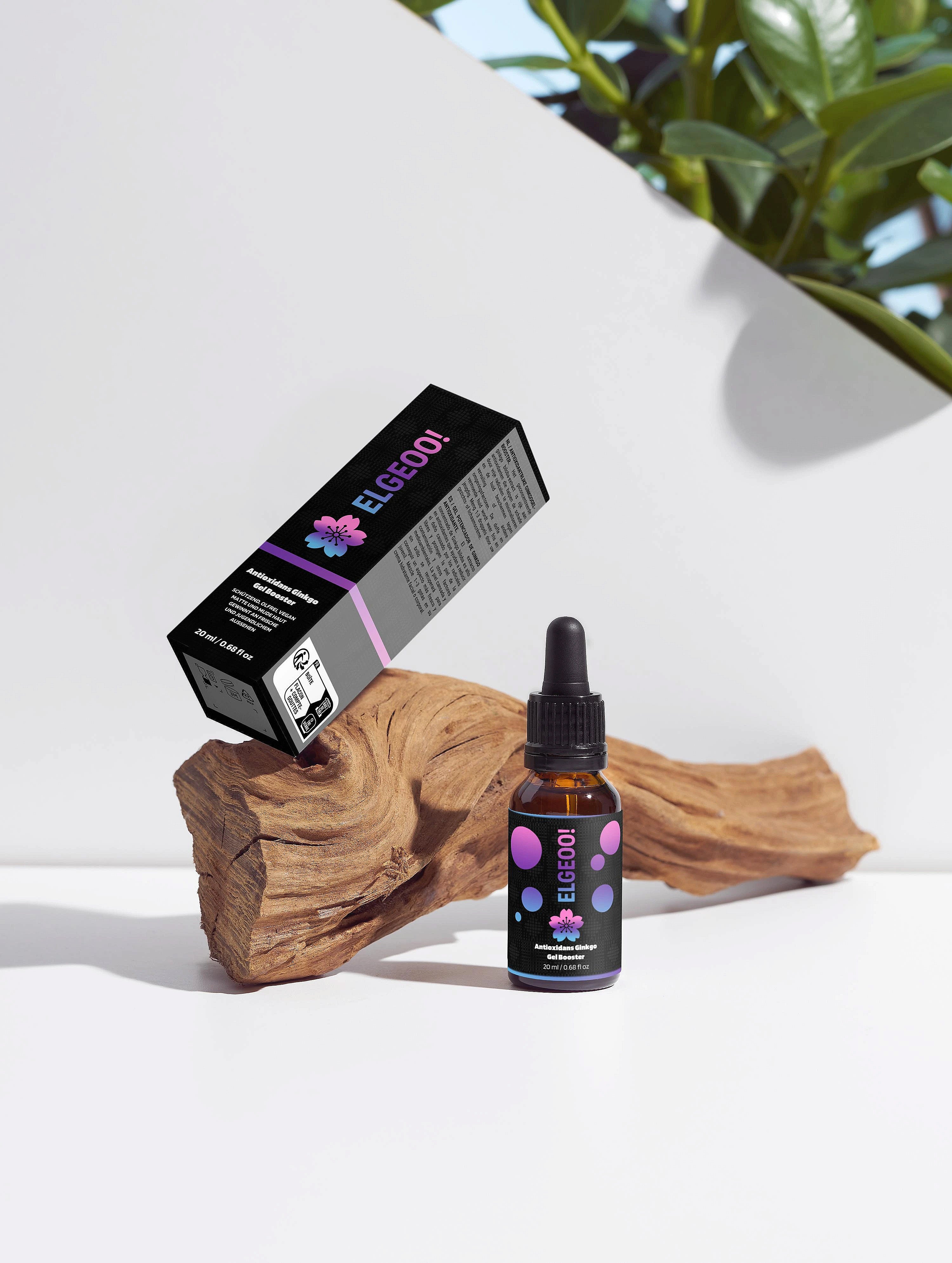 Antioxidativer Ginkgo Gel Booster