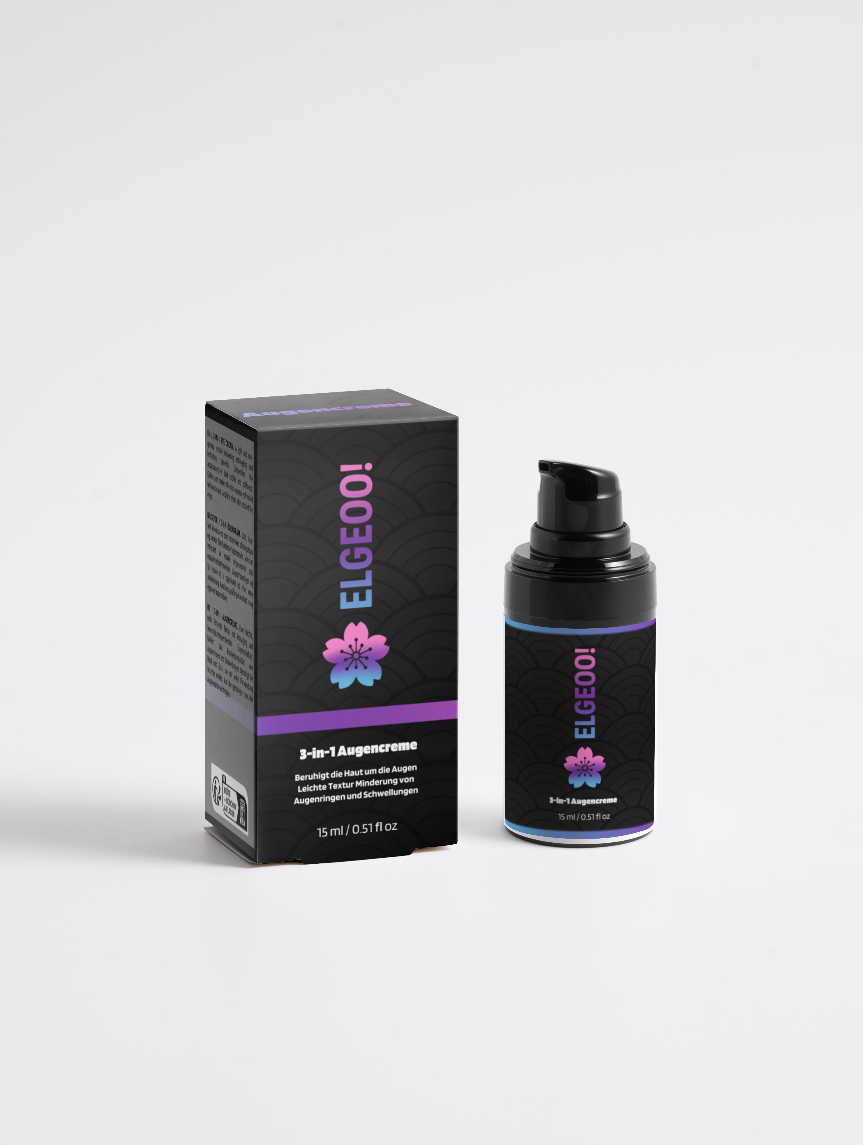 Anti Augenringe Creme mit 3-in-1 Mixtur