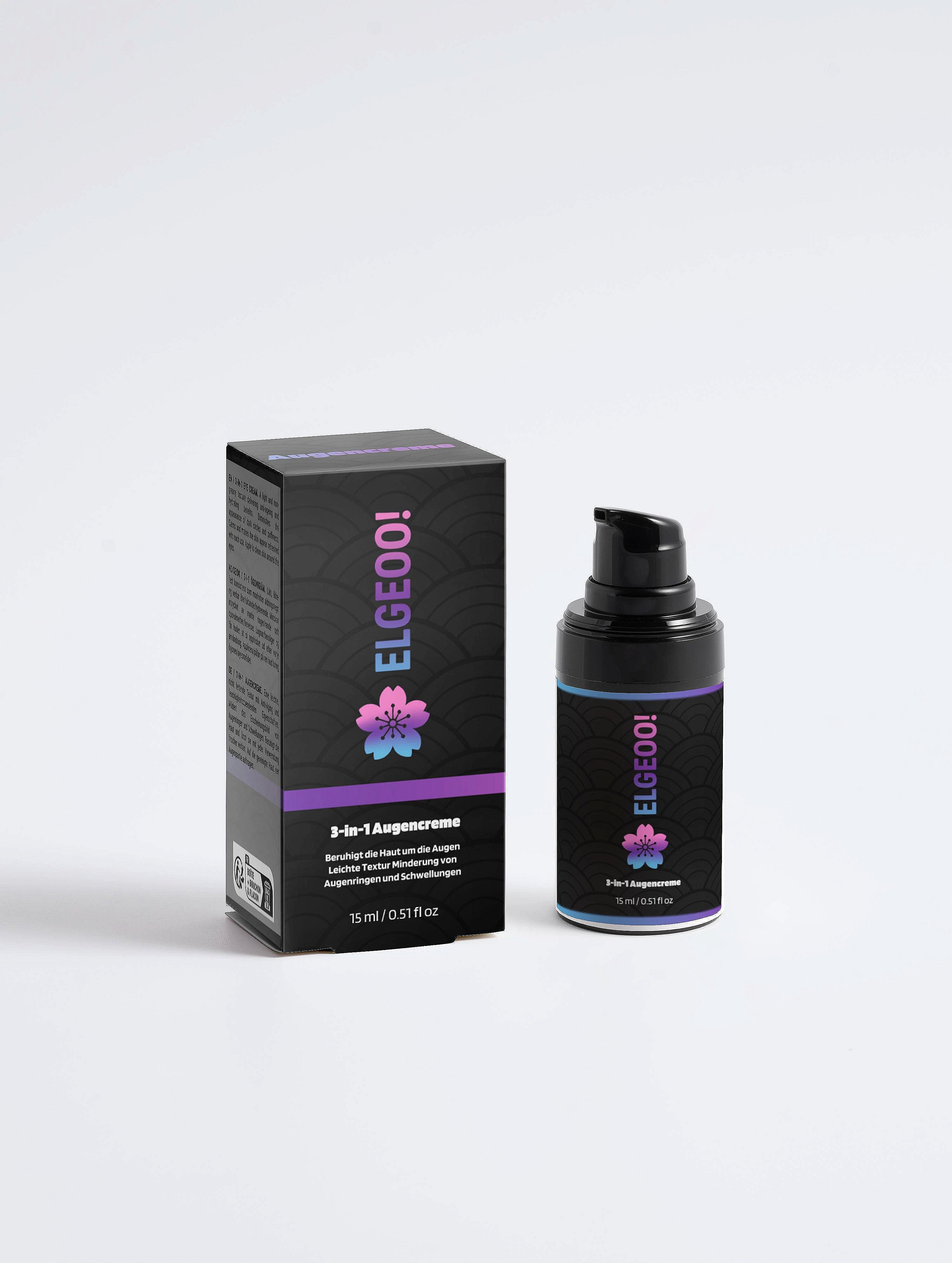 Anti Augenringe Creme mit 3-in-1 Mixtur