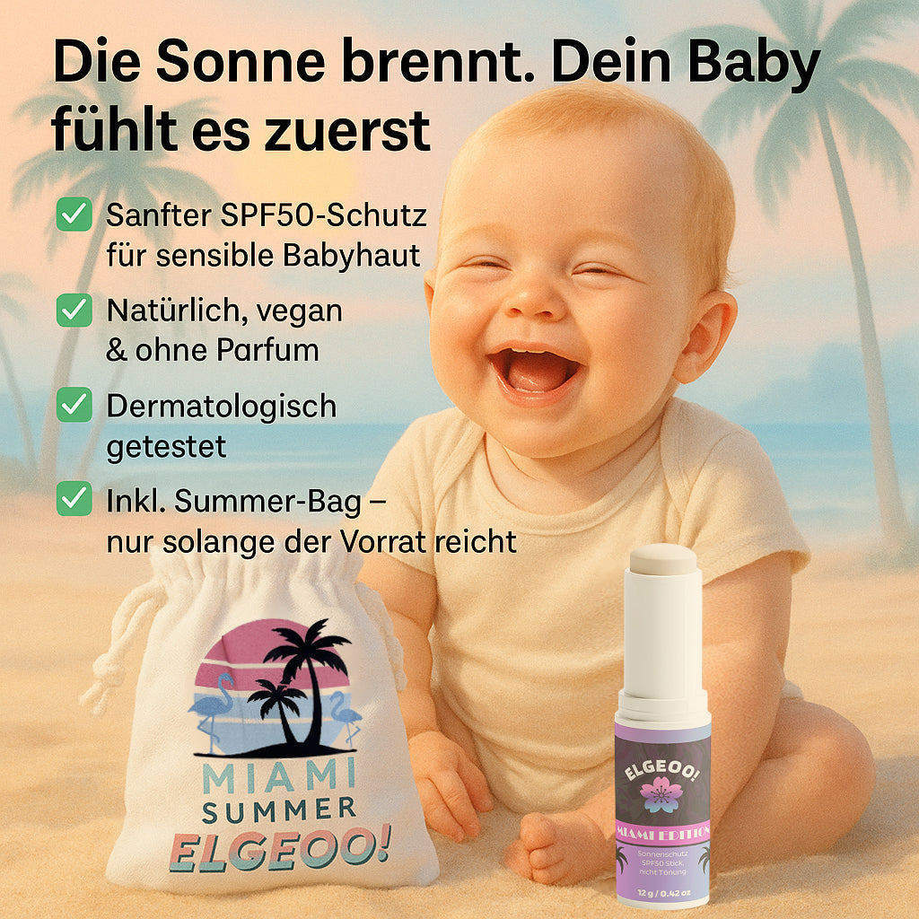 Sonnenschutz SPF50 Stick, nicht getönt MIAMI EDITION
